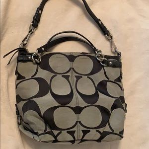 Coach signature hobo/shoulder bag